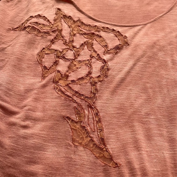 Free People Cutout Embroidery Dolman Top - Picture 6 of 11